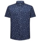 Cămașă cu mânecă scurtă La Sportiva MOVE TECH SHIRT Night Sky/Chalk