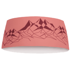 Bandă pentru cap Direct Alpine Stripe coral/palisander