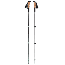 Gaură Black Diamond PURSUIT SHOCK TREKKING POLES Steel Grey-Foam Green