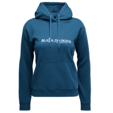 Hanorac Black Diamond Heritage Wordmark Pullover Hoody Women Indigo