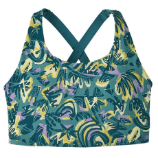 Sutien Patagonia Shadowlite High-Impact Adjustable Bra Wild Botanist: Wetland Blue