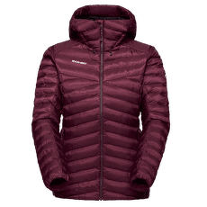 Jachetă Mammut Albula IN Hooded Jacket Women 3808 vin-black