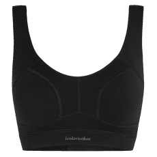 Sutien Icebreaker Merino Queens Clasp Bra Women BLACK