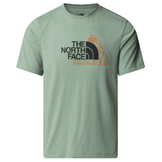 Tricou cu mânecă scurtă The North Face MOUNTAIN FOUNDATION SS TEE-GRAPHIC Men BQ1 SLATE MOSS