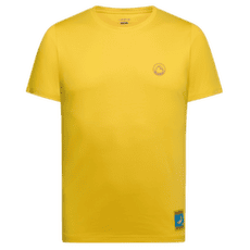 Tricou cu mânecă scurtă La Sportiva Climbing on the Moon T-Shirt Men Giallo/Viola