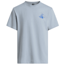 Tricou cu mânecă scurtă The North Face Mountain Celebration Regular SS Tee - Graphic Men FM2 FROST GREY