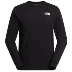 Tricou cu mânecă lungă The North Face Evolution Box NSE Regular Long Sleeve Men TNF BLACK/TNF WHITE