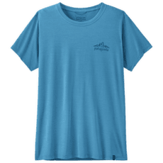 Tricou cu mânecă scurtă Patagonia Cap Cool Daily Shirt - Cloud Crag Women Shore Blue - Light Shore Blue X-Dye