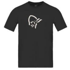 Tricou cu mânecă scurtă Norrona /29 cotton viking T-Shirt Men Caviar Black/Snowdrop