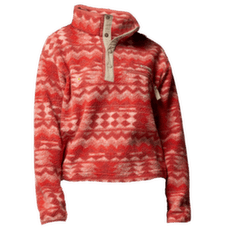 Hanorac Columbia Helvetia™ II Printed Cropped Half Snap Women Poppy Red, Retrotree 610