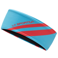 Bandă pentru cap La Sportiva DIAGONAL HEADBAND Malibu Blue/Hibiscus