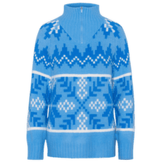 Pulover Kari Traa AMELIA KNIT OCEA/OCEAN