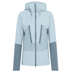 Jachetă Mammut Aenergy Pro SO Hybrid Hooded Jacket Women nebla-strata
