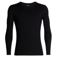 Tricou cu mânecă lungă Icebreaker Tech LS Crewe Men (104371) Black001
