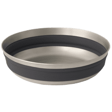 Bol Sea to Summit Detour Stainless Steel Collapsible Bowl - L Beluga Black