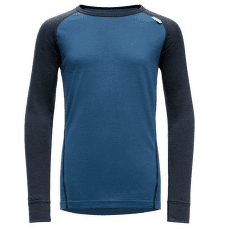Tricou cu mânecă lungă Devold Breeze Junior Shirt 284A INK