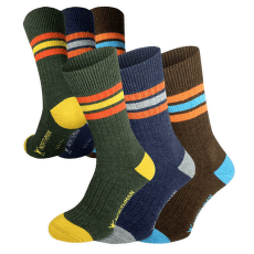 Șosete Northman Larvik merino 3-pack 567_mix barev