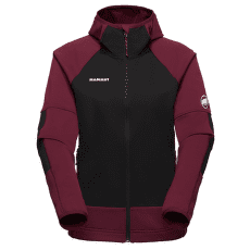 Hanorac Mammut Massone ML Hooded Jacket Women 3808 vin-black