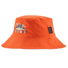 Pălărie Patagonia Baby Sun Bucket Hat Fitz Roy Superbloom: Pollinator Orange