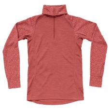 Tricou cu mânecă lungă Devold Duo Active Zip Neck Women (328 244) 753A  MARSALA