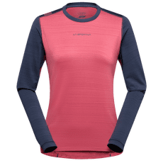 Tricou cu mânecă lungă La Sportiva TOUR LONG SLEEVE Women Rosebay/Night Sky
