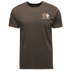 Tricou cu mânecă scurtă Black Diamond Faded SS Tee Men Basalt