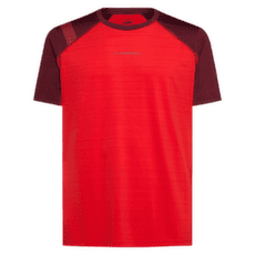 Tricou cu mânecă scurtă La Sportiva SUNFIRE T-SHIRT Men Mountain Red/Redwood