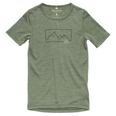 Tricou cu mânecă scurtă Devold Active Outline Tee Kid 421A FOREST