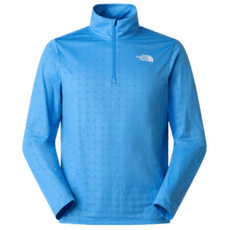 Tricou cu mânecă lungă The North Face 24/7 Pentadome Embossed 1/4 Zip Tee Men MARINA BLUE