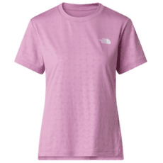 Tricou cu mânecă scurtă The North Face Flex Geo Embossed Short Sleeve Reg T-Shirt Women G6E HUSHED LAVENDER