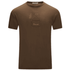 Tricou cu mânecă scurtă Aclima LightWool 140 Classic Tee Kettle Men Dark Earth