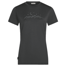 Tricou cu mânecă scurtă Icebreaker Merino 150 Tech Lite SS Tee Sparkling Stars Women OBSIDIAN