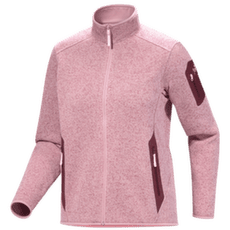 Jachetă Arcteryx Covert Cardigan Women Bliss Heather / Mars