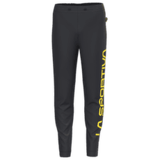 Pantaloni La Sportiva PODIUM PANT BIG LOGO Men Black/Yellow