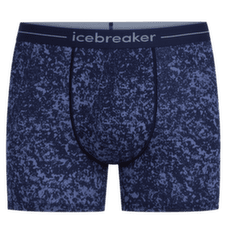 Boxeri Icebreaker Merino 150 Anatomica Boxers Moss Bloom Men MIDNIGHT NAVY/AOP