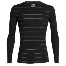 Tricou cu mânecă lungă Icebreaker Oasis LS Crewe Men (104365) Black