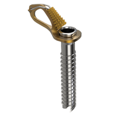 Șurub Blue Ice Aero Ice Screw Yellow