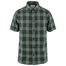Cămașă cu mânecă scurtă Fjällräven Övik Travel Shirt SS Men Dark Navy-Patina Green