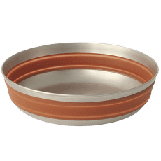 Bol Sea to Summit Detour Stainless Steel Collapsible Bowl - L Bombay Brown