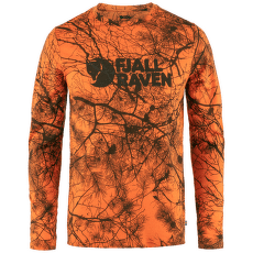 Tricou cu mânecă lungă Fjällräven Värmland Wool LS Men Orange Multi Camo