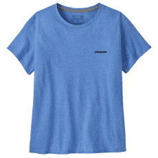 Tricou cu mânecă scurtă Patagonia P-6 Logo Responsibili-Tee Women Abundant Blue