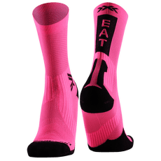 Șosete X-Bionic X-SOCKS BIKE PERFORM CREW FLUO PINK/X BLACK