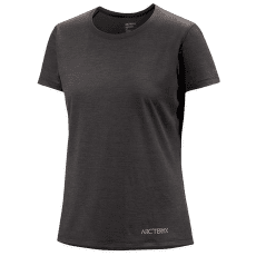Tricou cu mânecă scurtă Arcteryx Taema Arc´Bird Crew SS Women Black Heather