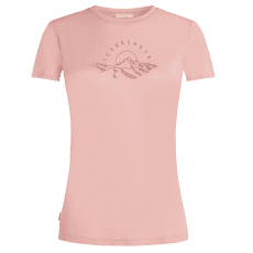 Tricou cu mânecă scurtă Icebreaker Merino 150 Tech Lite SS Tee Sunrise Summit Women BLUSH