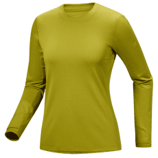 Tricou cu mânecă lungă Arcteryx Taema Thermal Crew LS Women Olive Moss Heather