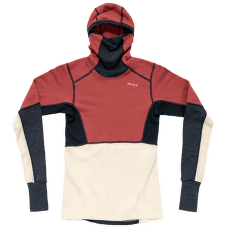 Tricou cu mânecă lungă Devold Expedition Arctic Pro Hoodie Women 753A  MARSALA