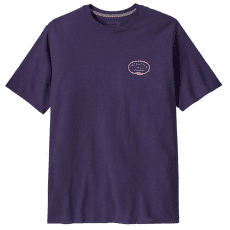 Tricou cu mânecă scurtă Patagonia Clean Climb Roots Responsibili-Tee Men Plummet Purple