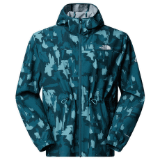 Jachetă The North Face MOUNTAIN ATHLETICS HOODED WIND JKT-PRI Women DQD DEEP CYPRESS PAINTED MOUNTAINS PRINT