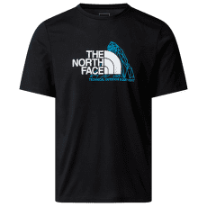 Tricou cu mânecă scurtă The North Face MOUNTAIN FOUNDATION SS TEE-GRAPHIC Men TNF BLACK