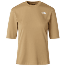 Tricou cu mânecă scurtă The North Face SHADOW SHORT SLEEVE T-SHIRT Women KELP TAN